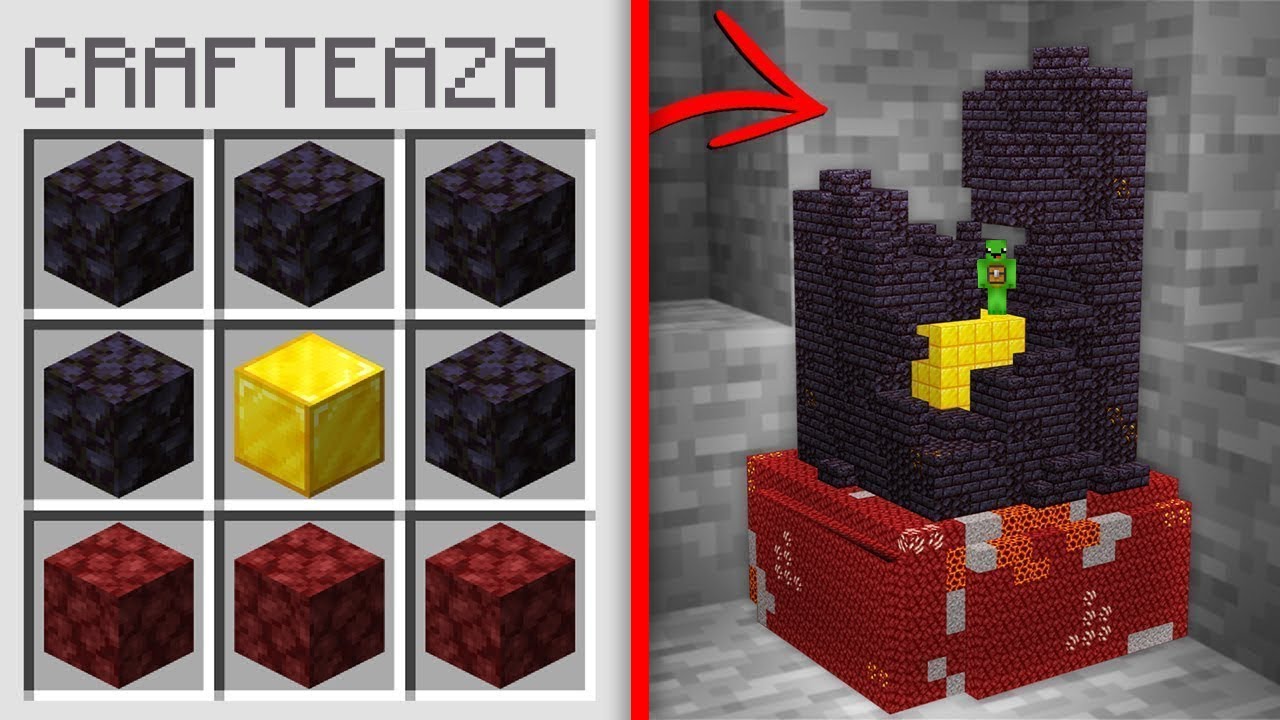 Minecraft dar Pot Crafta Chunkuri Custom !