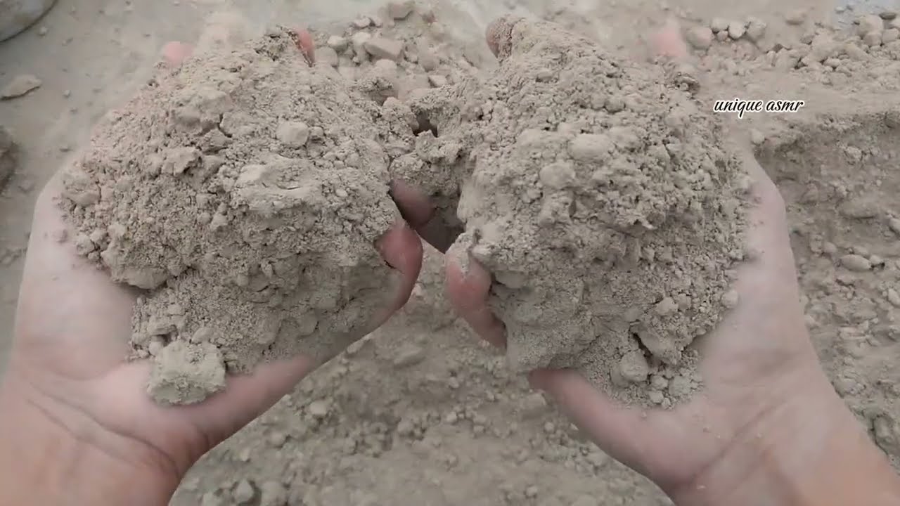 Mud Dirt Dry Floor Crumbling |ASMR