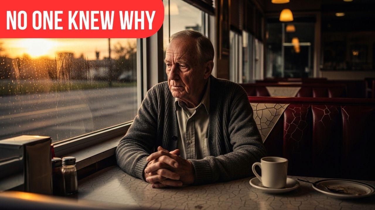 This Old Man Ate Alone Every Night — Until One Stranger Sat Down