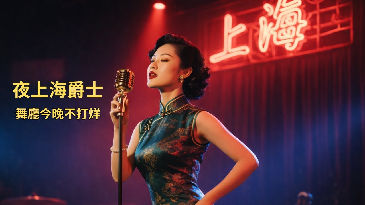 夜上海 Jazz｜舞廳今晚不打烊｜1940s–1950s Old Shanghai Jazz｜Vintage Chinese Jazz