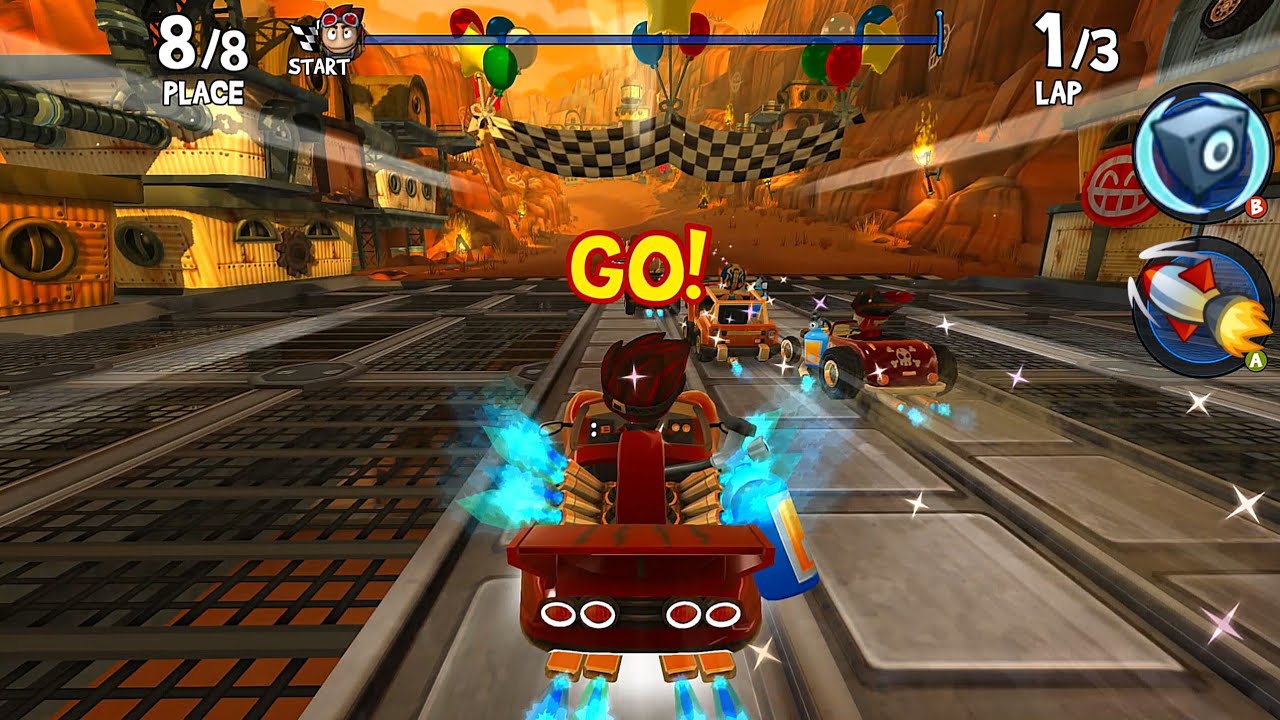 Big Dog & Gran Corsa Unlocked! Welcome to Ice⚡Beach Buggy Racing 2