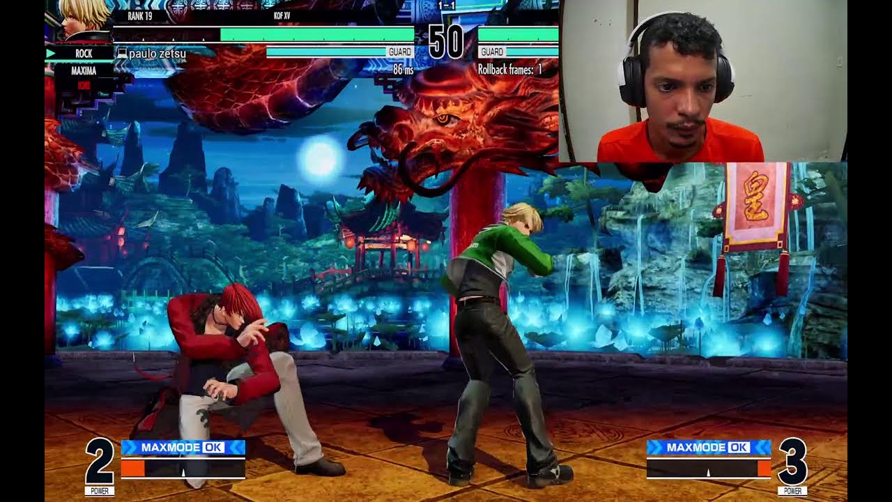 THE KING OF FIGHTERS XV ao vivo