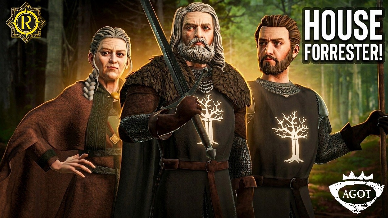 BUILDING TALL in the NORTH with HOUSE FORRESTER! | AGOT CK3