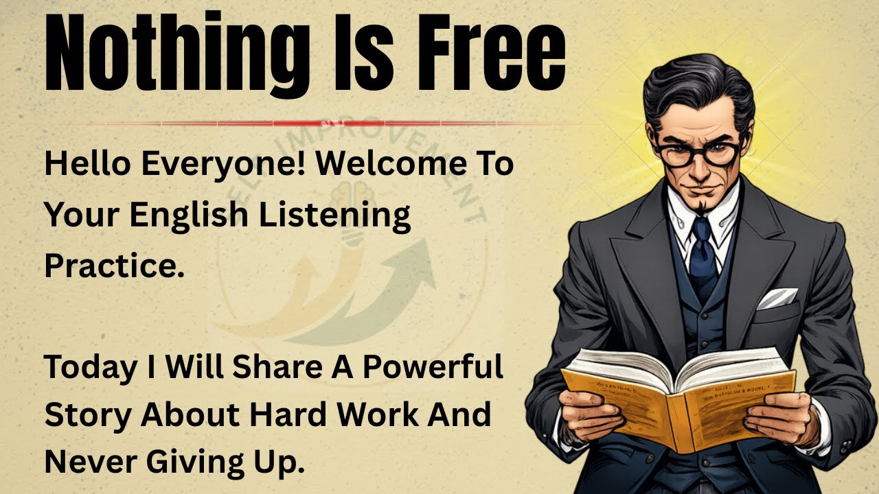 Nothing is Free || Learn English Through Story Level 1 🔥 || English Listening Practice ✅