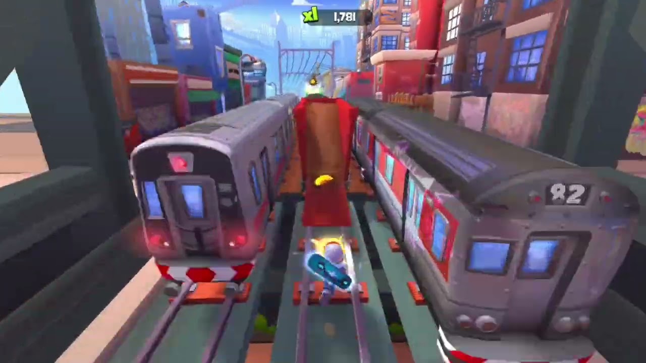 Subway surfers city gameplay | subway surfers
