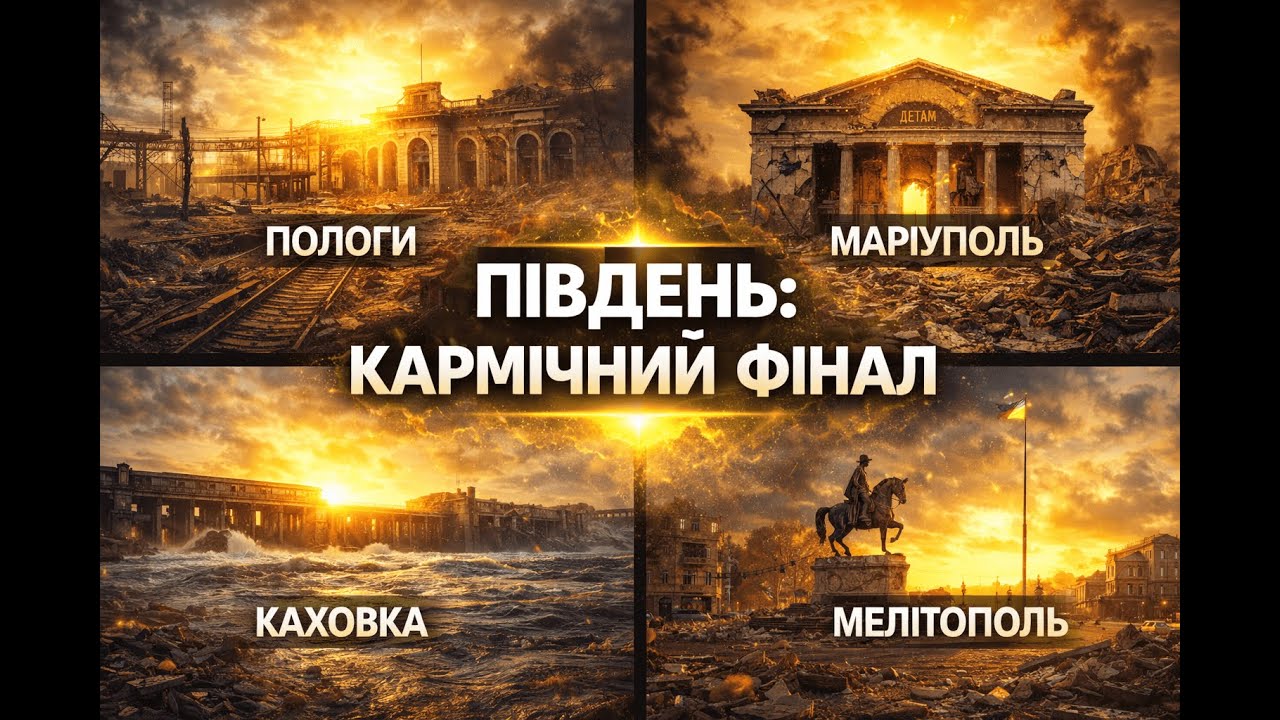 ПОЛОГИ, МАРІУПОЛЬ, Н. КАХОВКА, МЕЛІТОПОЛЬ: КАРМІЧНИЙ РОЗВОРОТ. ЩО БУДЕ?