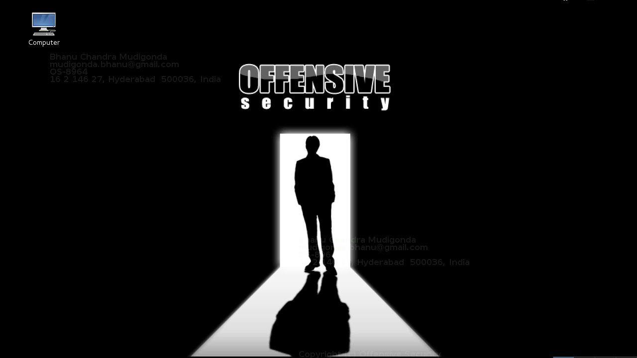 Offence Security Introduction