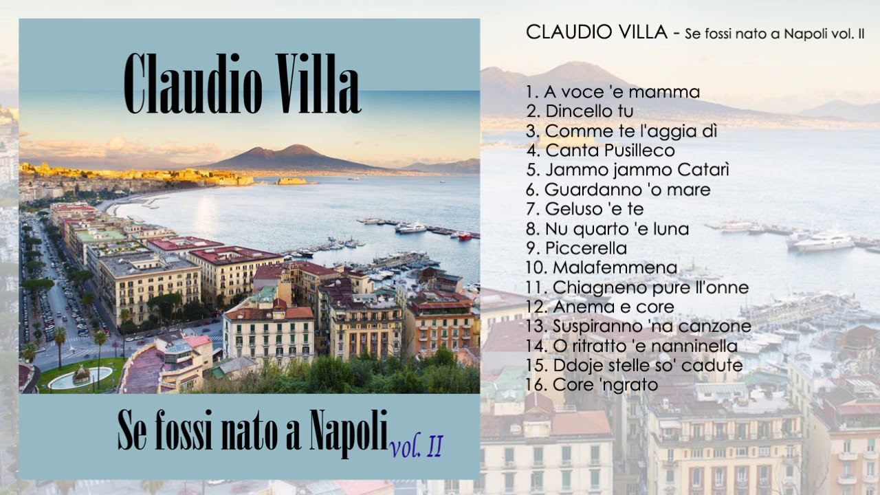 Claudio Villa - Se fossi nato a Napoli vol. II