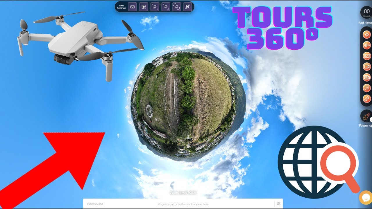 🚀Genera TOURS 360° con cualquier DRON DJI 😱