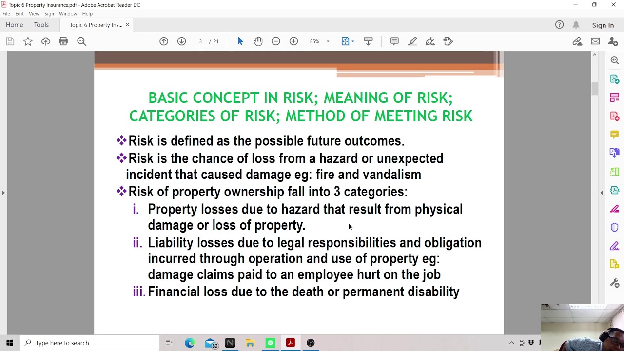 REM212 Property Insurance Introduction