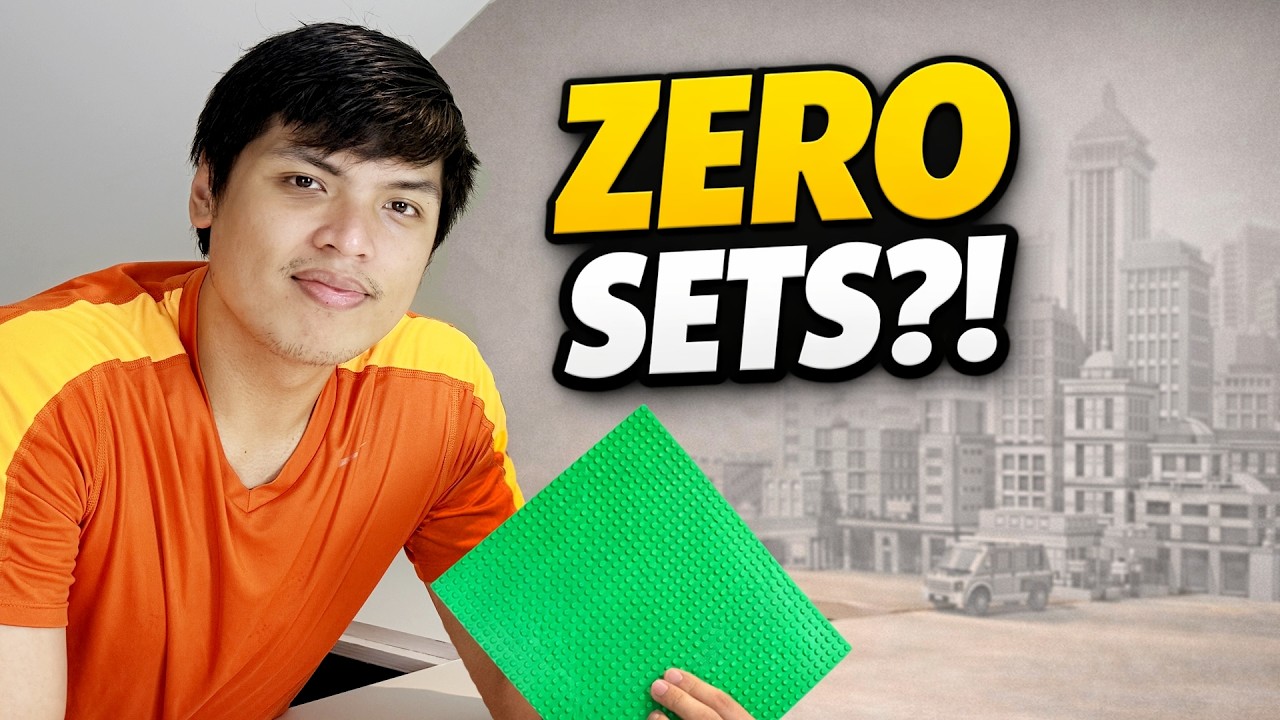 HOW to Start a LEGO City From Zero Sets in 6 minutes