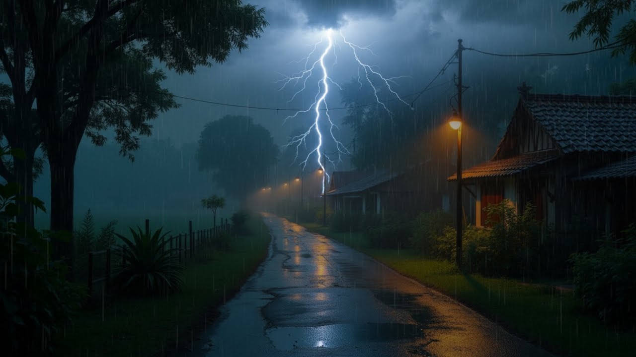 The Best Autumn Rainfall at the Forest Cabin🌧️🌲 Sleep Deeply with Rain Sounds