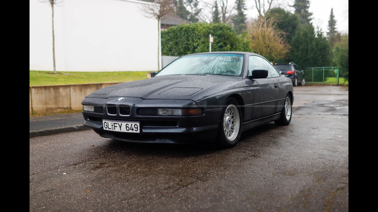 BMW 850i (1992) - Walkaround, Interior, Engine & Sound