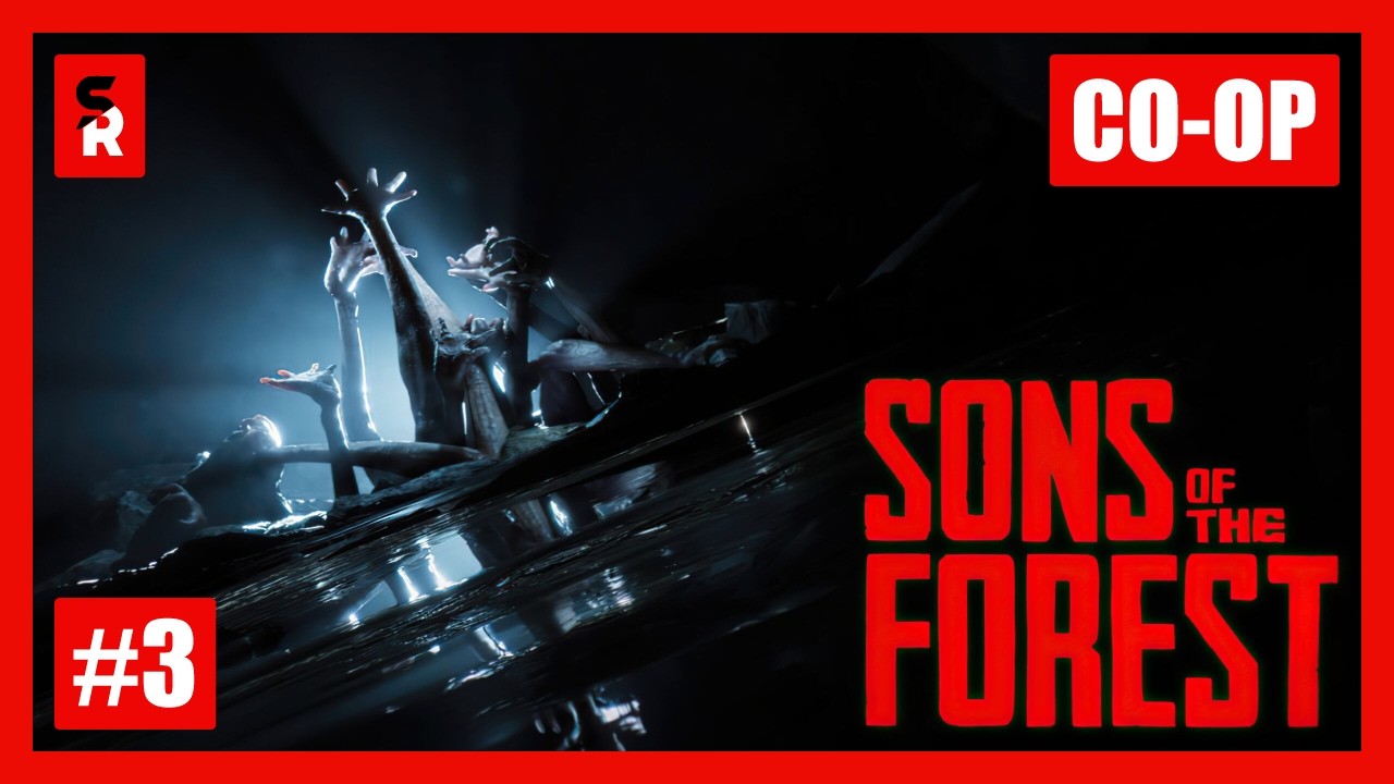 GECE BASKINI | Sons of the Forest Co-Op | Bölüm 3