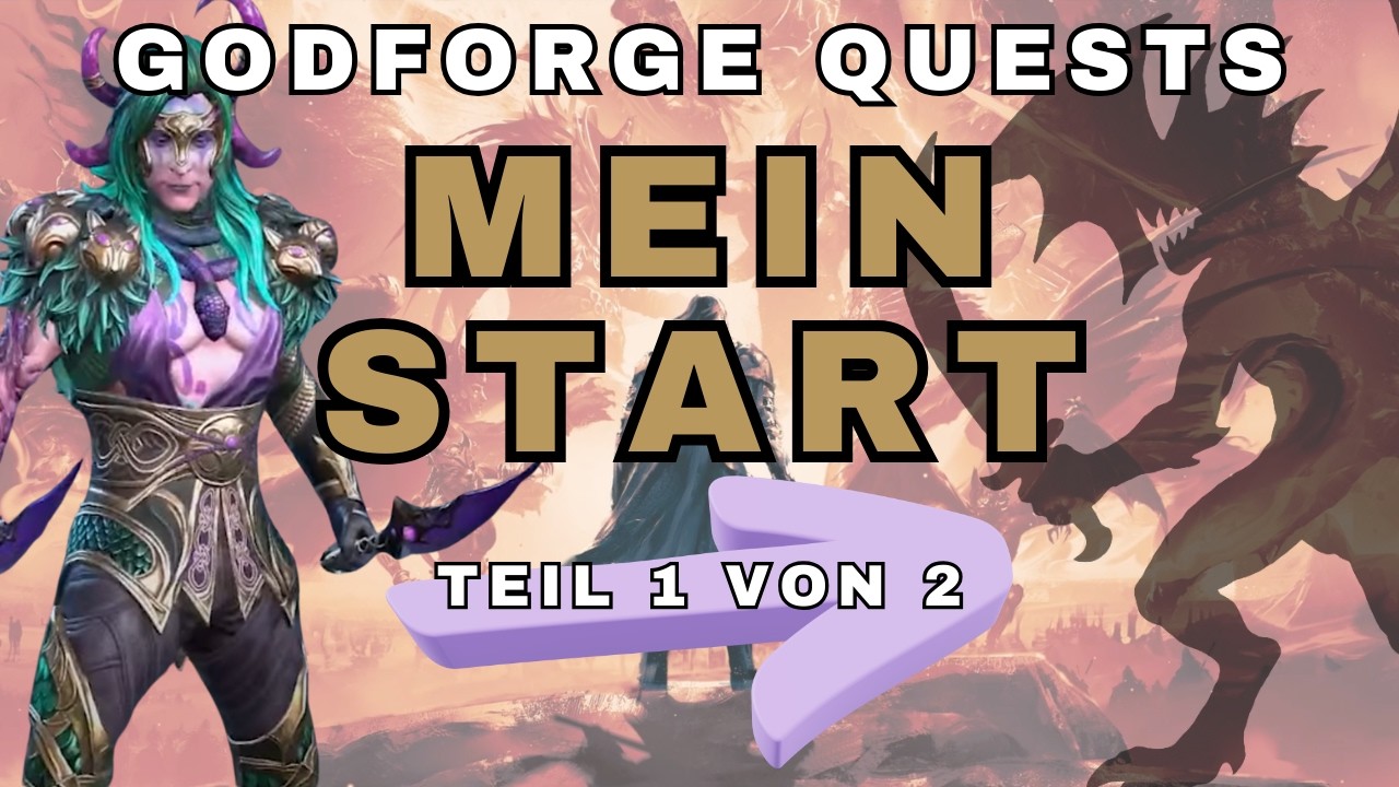 Godforge | Wir starten 2.400 Pulls in Godforge Quests! Die erste Entscheidung. 2 Champions im Detail