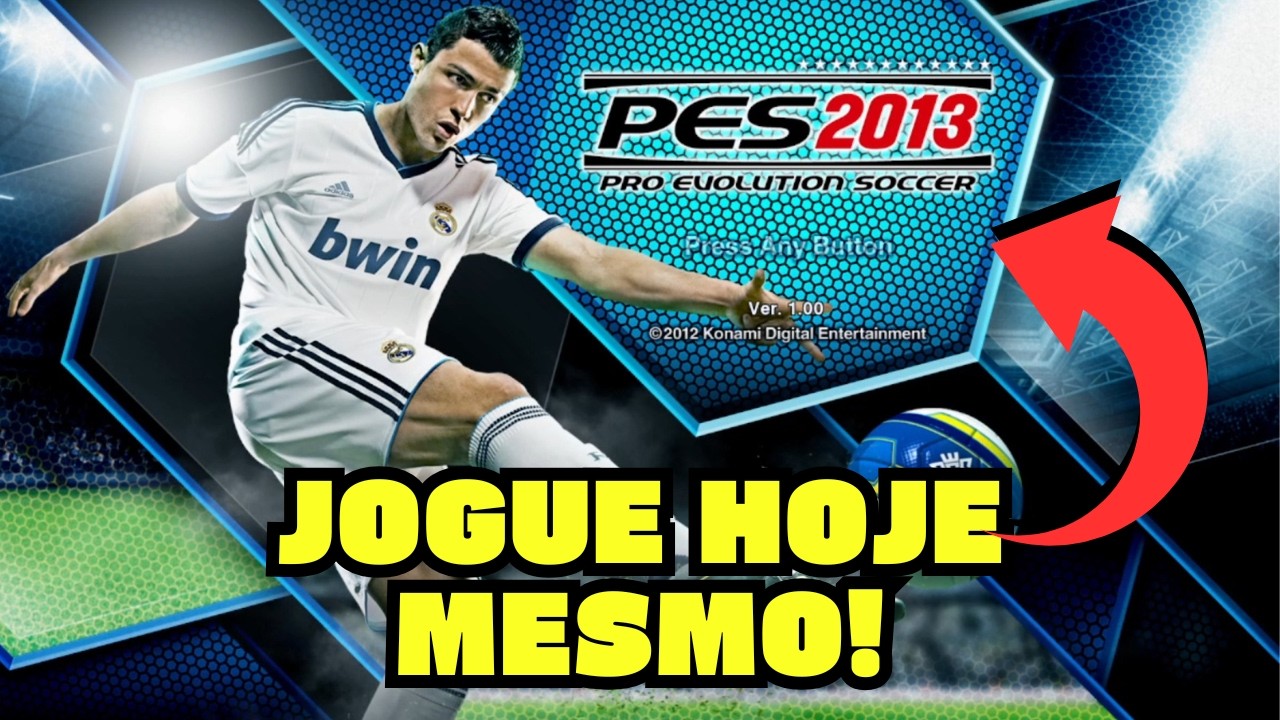 Como JOGAR PES 2013 Oficial no PC
