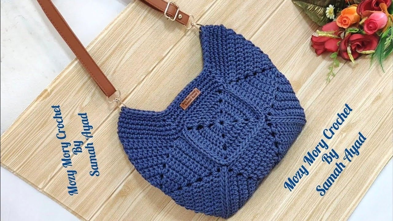 Трендовая сумка/кошелек крючком