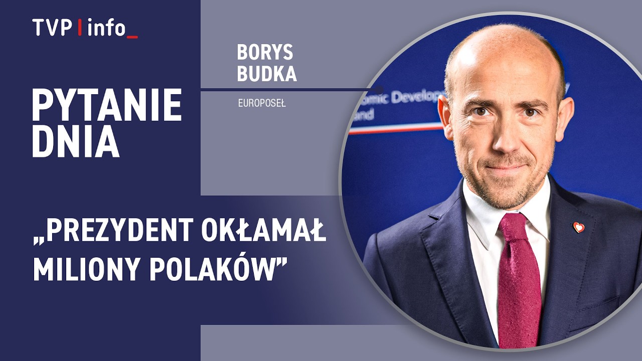 Borys Budka: Prezydent okłamał miliony Polak&oacute;w | PYTANIE DNIA