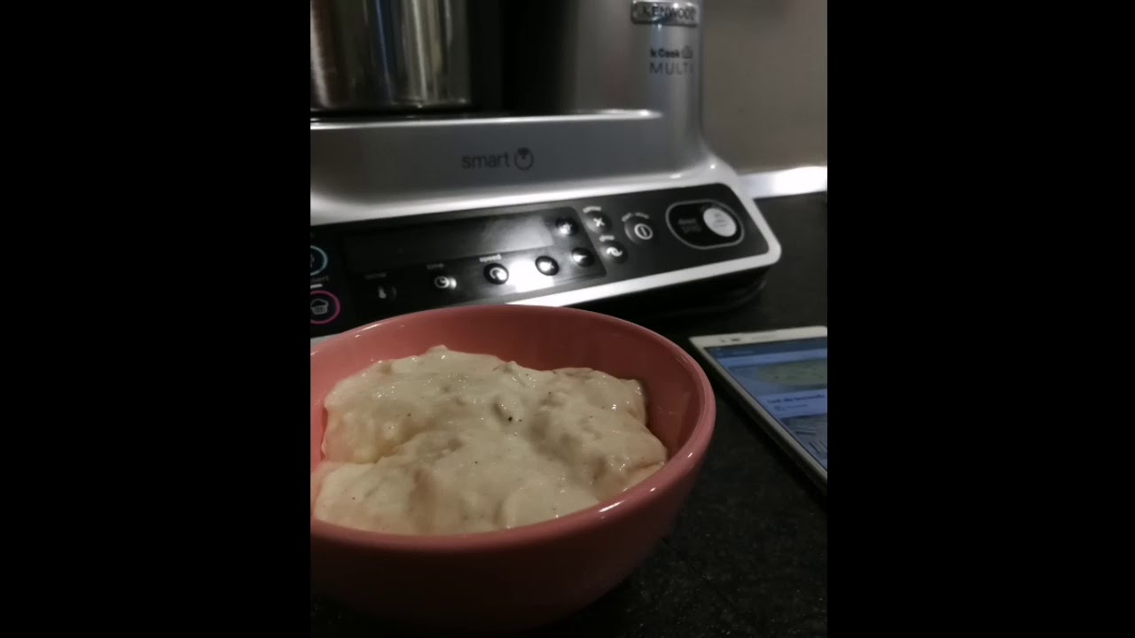 Ricette kcook multi smart besciamella tramite app