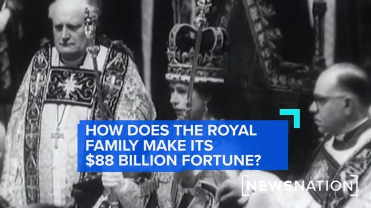 How does the British royal family make money?
