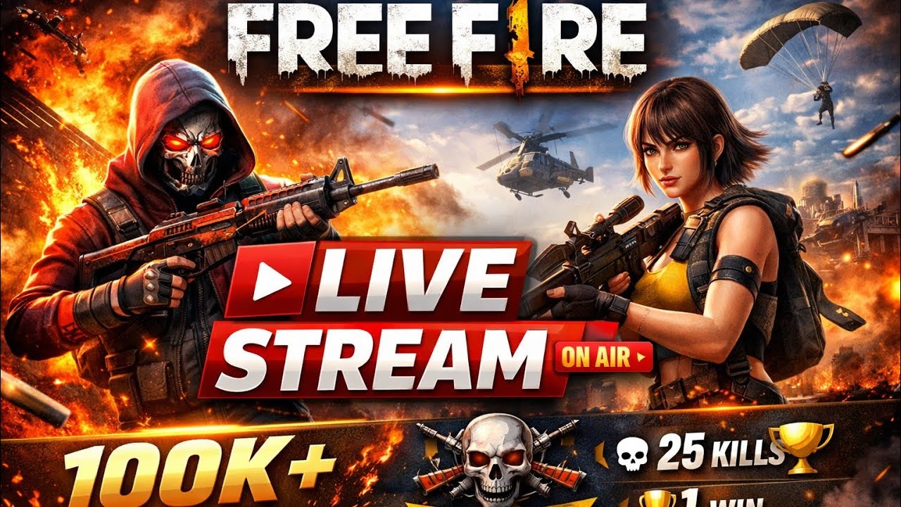 🎬 Professional Free fire live stream ✨ Gaming | Alight Motion | AE🔥 Trending Effects