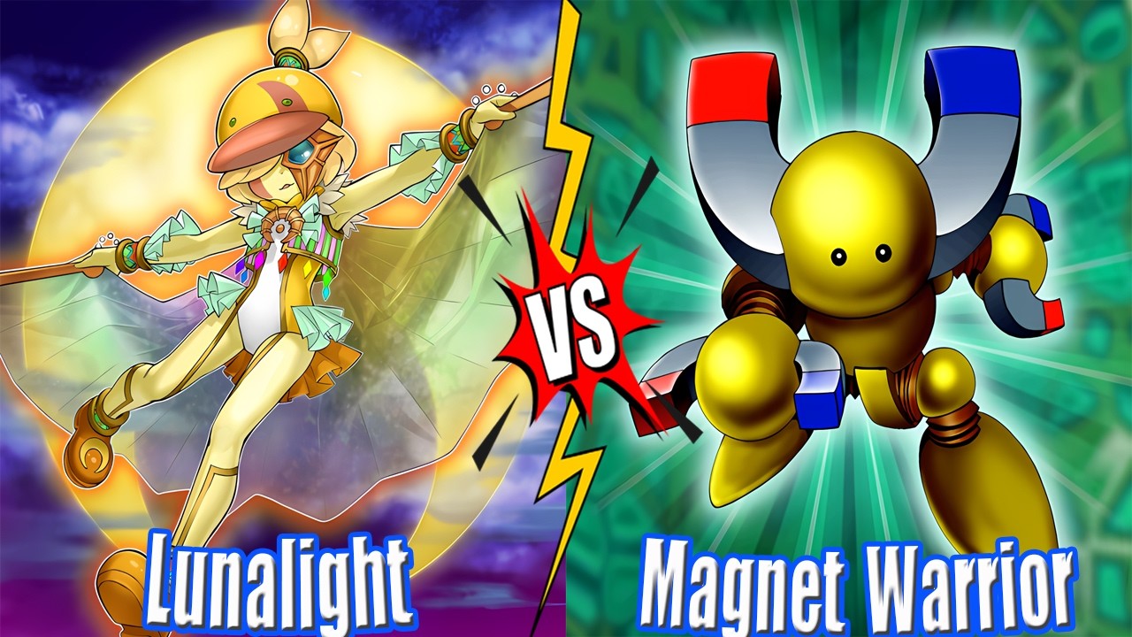 Lunalight vs Magnet Warrior - NEW BANLIST DB Yu-Gi-Oh!
