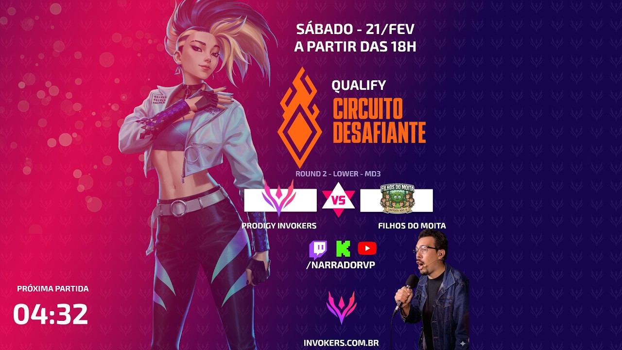 Watchparty Invokers - Com Narração - QUALIFY CIRCUITÃO 2026.1 - Dia 3