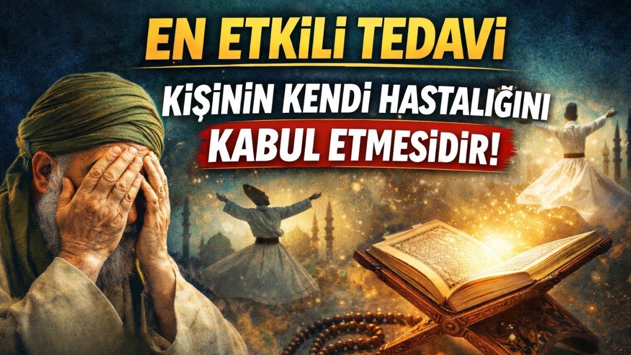 EN ETKİLİ TEDAVİ : KİŞİNİN KENDİ HASTALIĞINI KABUL ETMESİDİR | Muhammed Adem Bursevî 