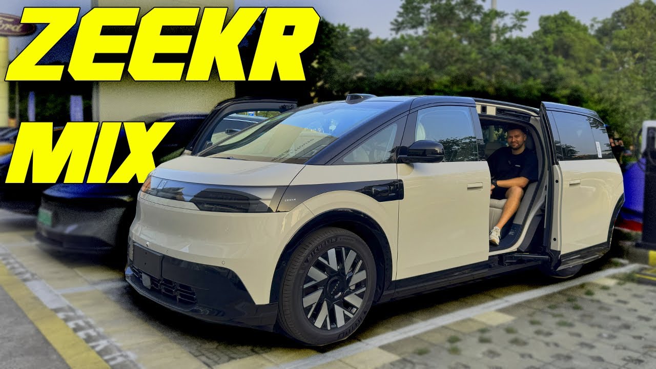 Zeekr MIX. Найдивовижніший електоркар 2024 року