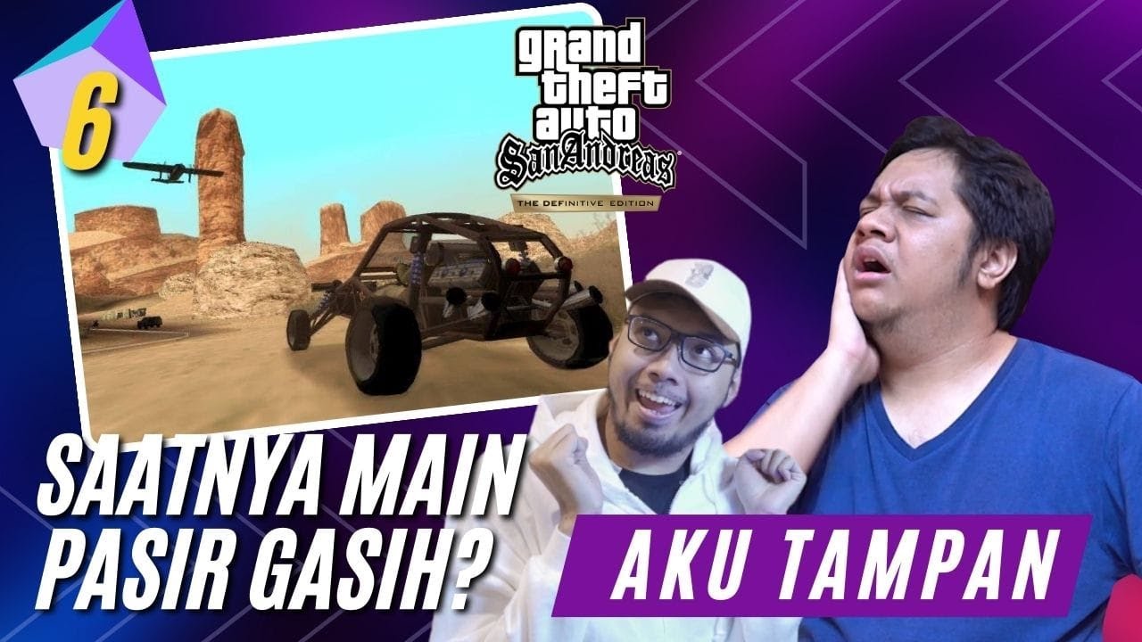SAATNYA MAIN PASIR!! - GTA San Andreas Definitive Edition 2024 (Part 6)
