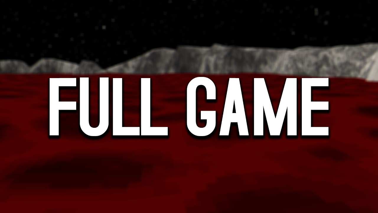 This Game Has Me STRESSING!!!!! | Iron Lung FULL GAME