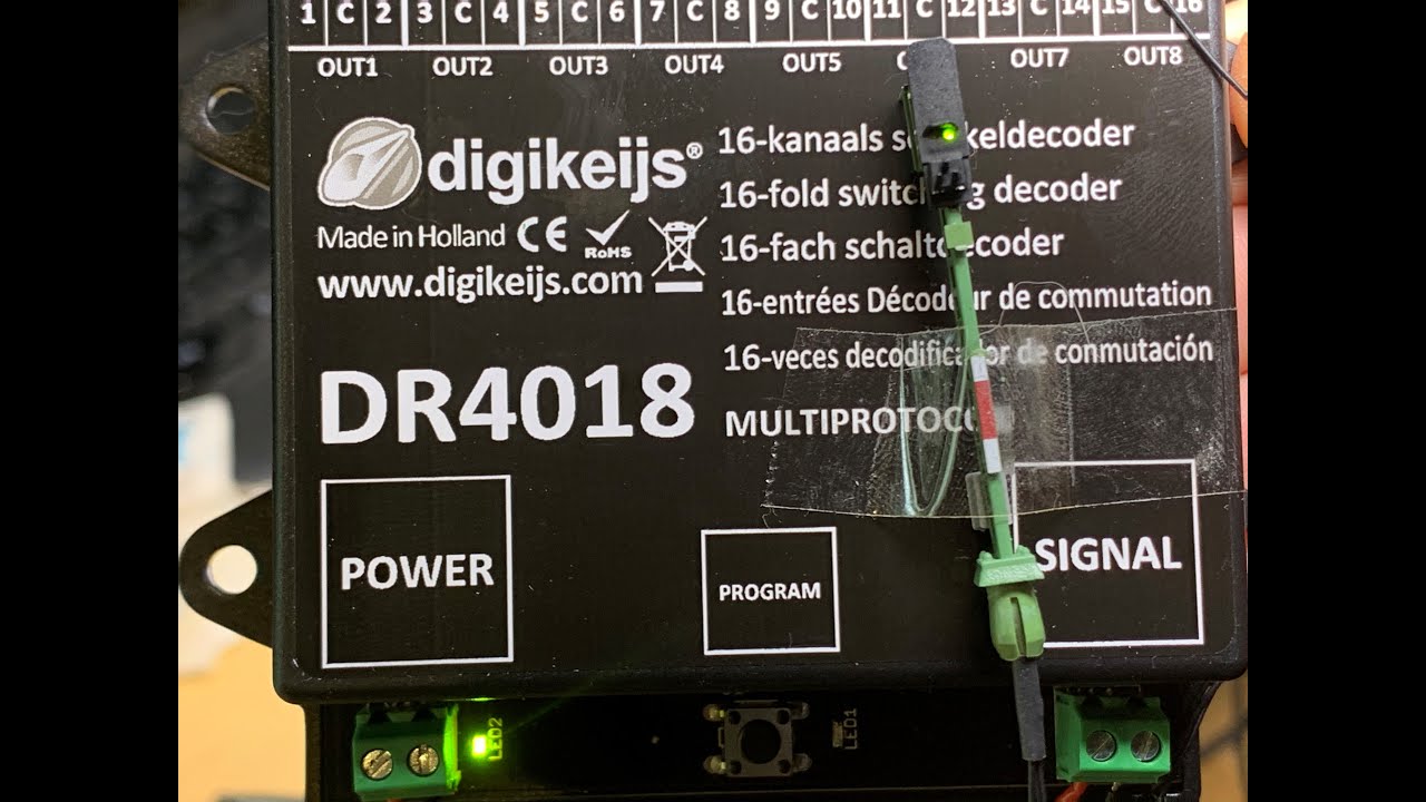 Bau und Anschluss eines Viessmann Blocksignals - Teil 2