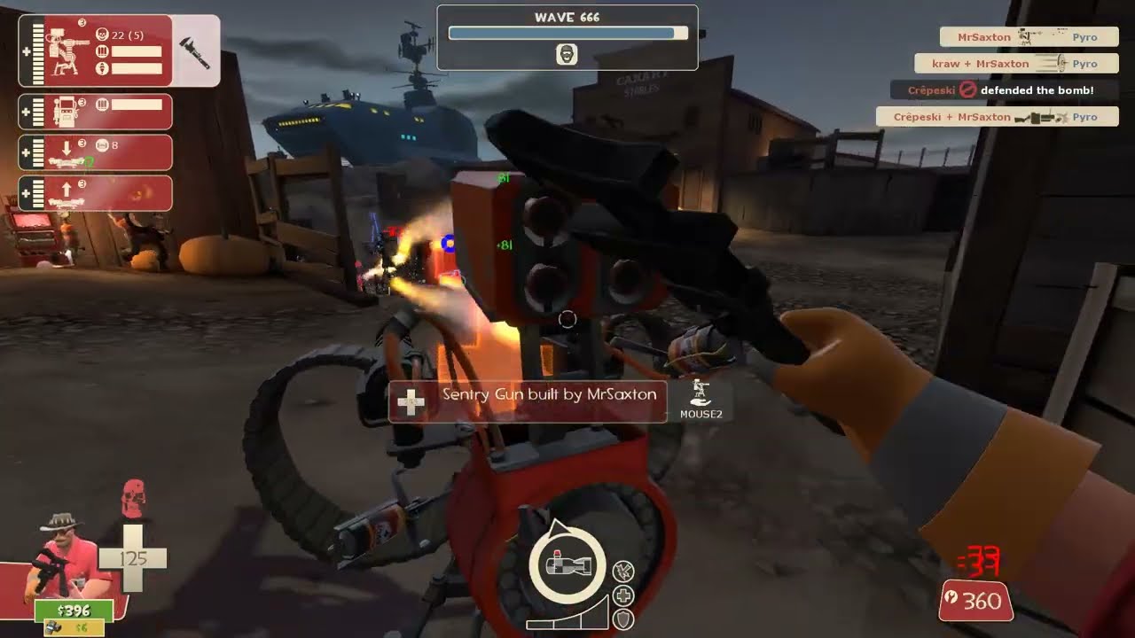 Team Fortress 2 Wave 666 MvM Engineer Gameplay
