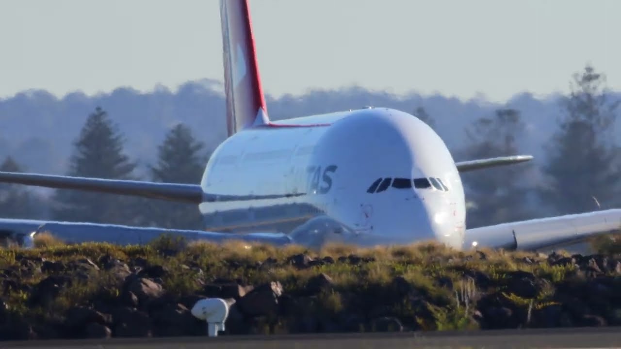 Qantas QF1 Sydney-Singapore | VH-OQH
