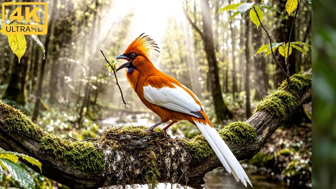 🐦Top 100 Bird Species with Beautiful Plumage Building Their Nests  4K Nature Sound🌿