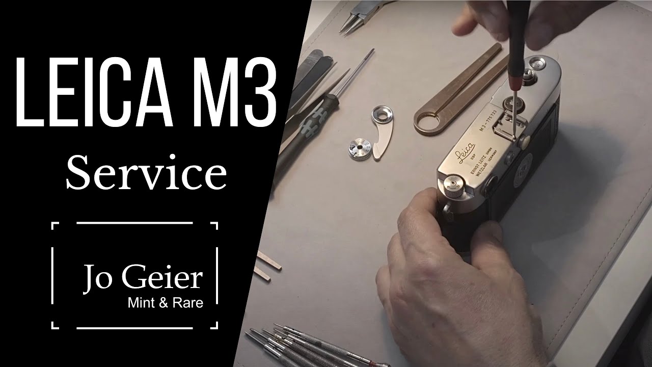 Let’s Service This Vintage Leica M3 - Jo Geier - Mint & Rare