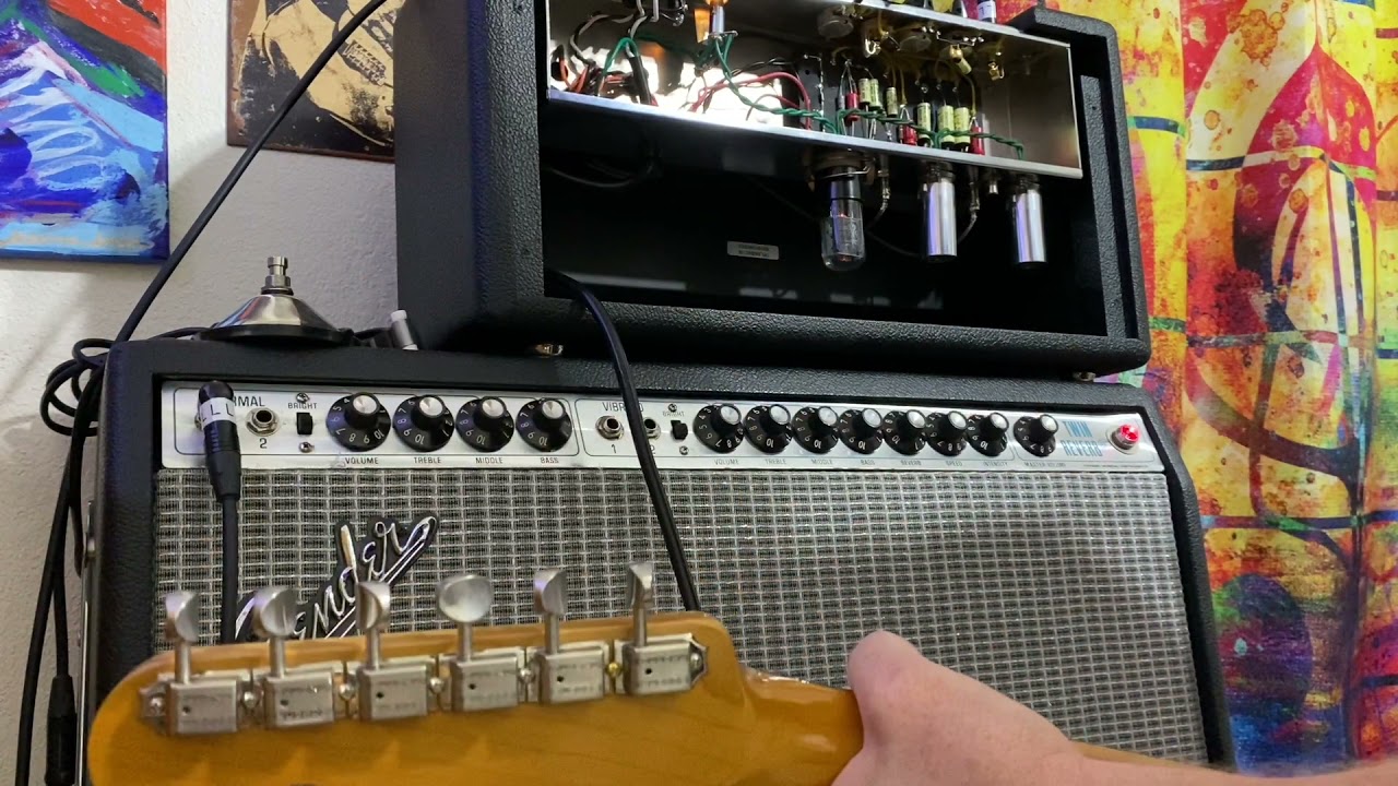 RCA 12AX7A vs Sovtek 12AX7WB in V1 of Mojotone 6G15 Reverb Unit