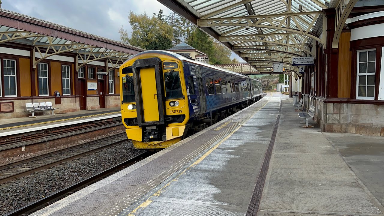 Train Spotting at Gleneagles