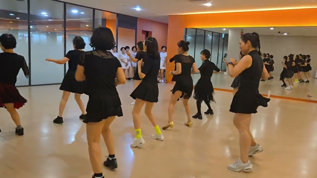 대전서구체육회 린풀라인댄스 채연 둘이서