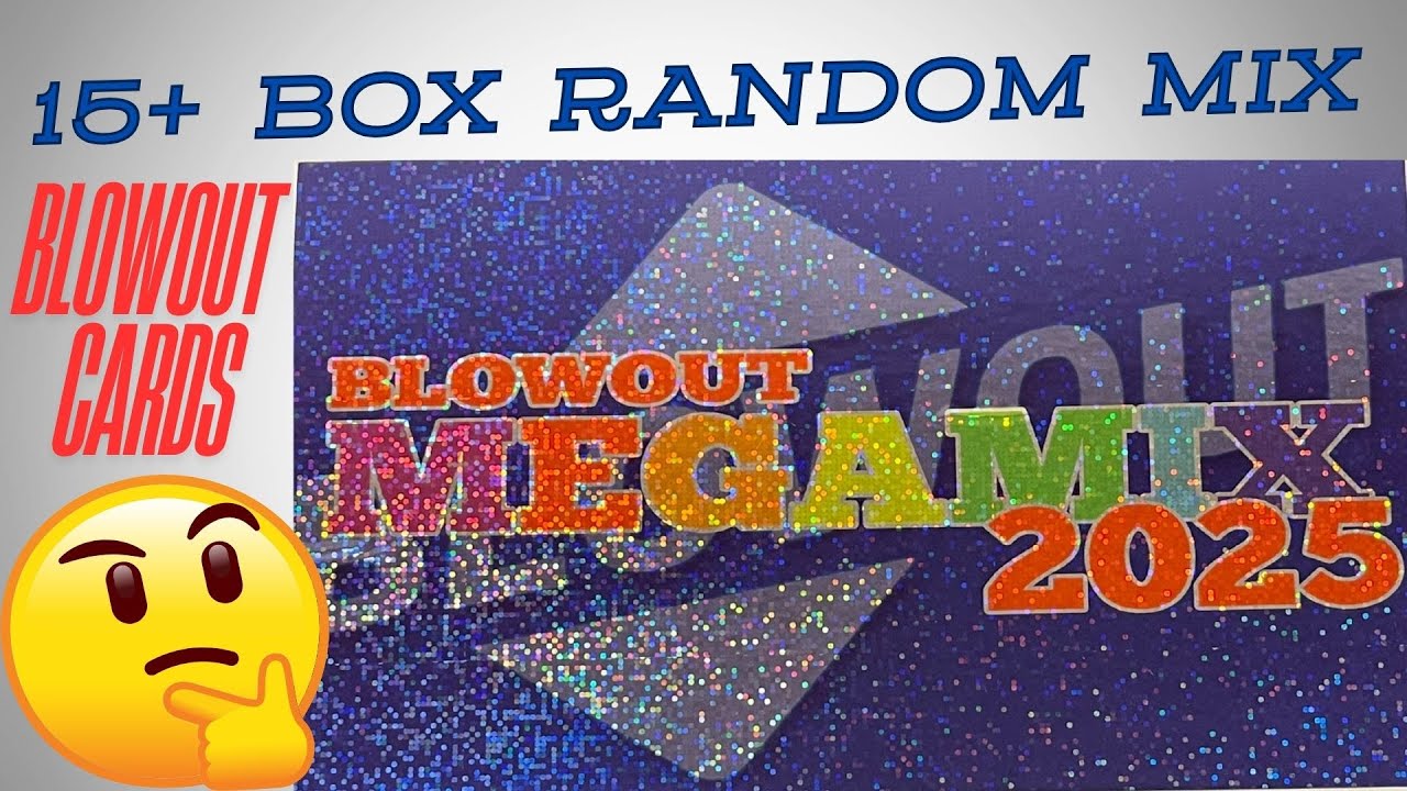 👀What’s Inside The Blowout Cards Mega Mix 2025 Mystery Box - The National Sports Card Box!