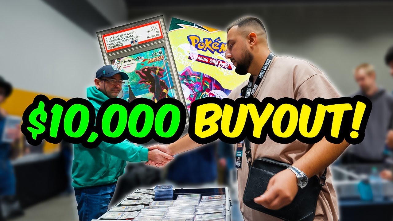I Can’t Stop Buying Pokémon Collections 😭 Front Row Card Show VENDOR POV