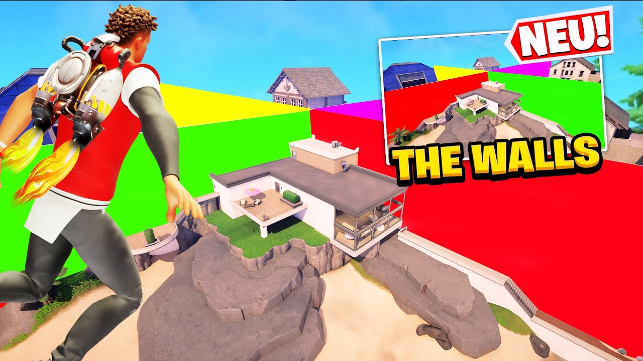 Er CHEATET in THE WALLS mit 10.000 LEBEN!