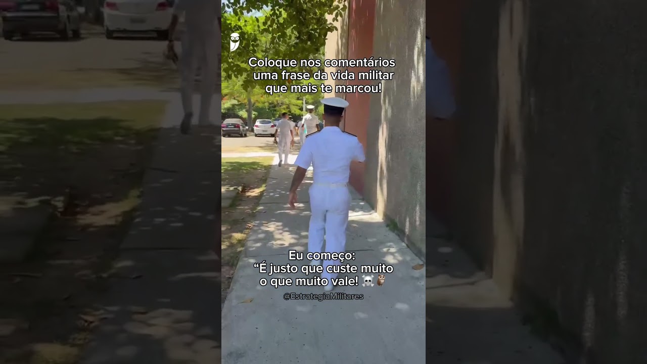 BigMix já mandou o papo! E você, qual frase da vida militar mais te impactou?