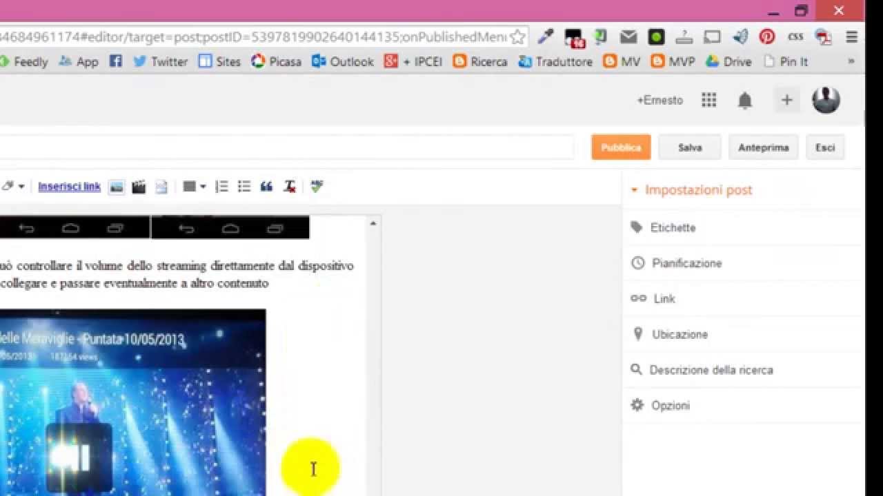 Come pubblicare un post su Blogger secondo la guida SEO di Google