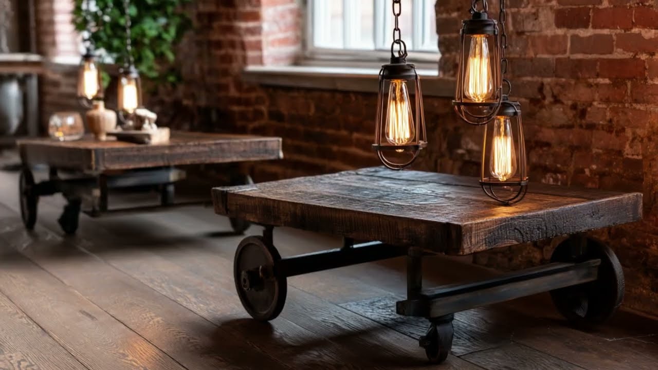 Discover Rustic Industrial Furniture: Vintage Charm for Your Modern Home