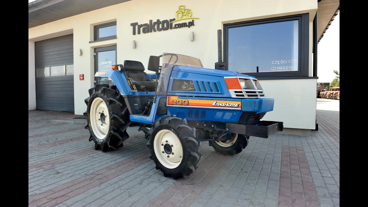 Iseki TU200F 4x4 20KM traktorek ogrodowy www.TRAKTOR.com.pl
