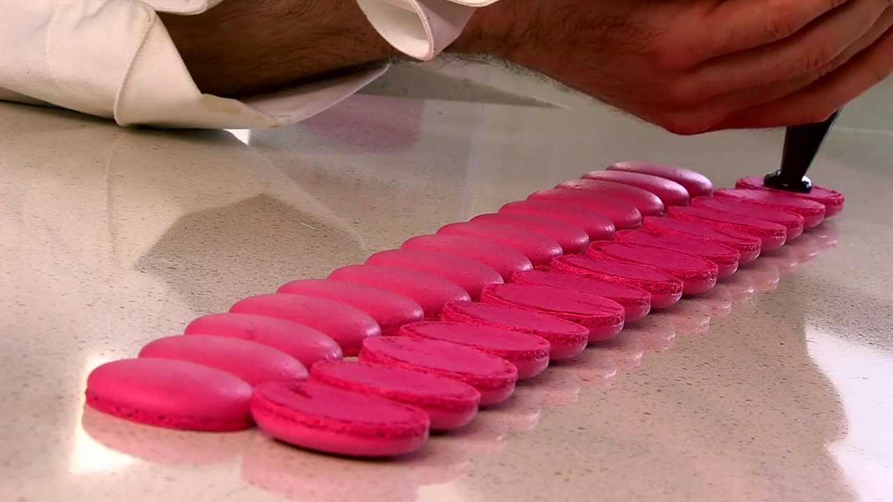Zumbo Baking - Choc Raspberry Macarons (Full Video)