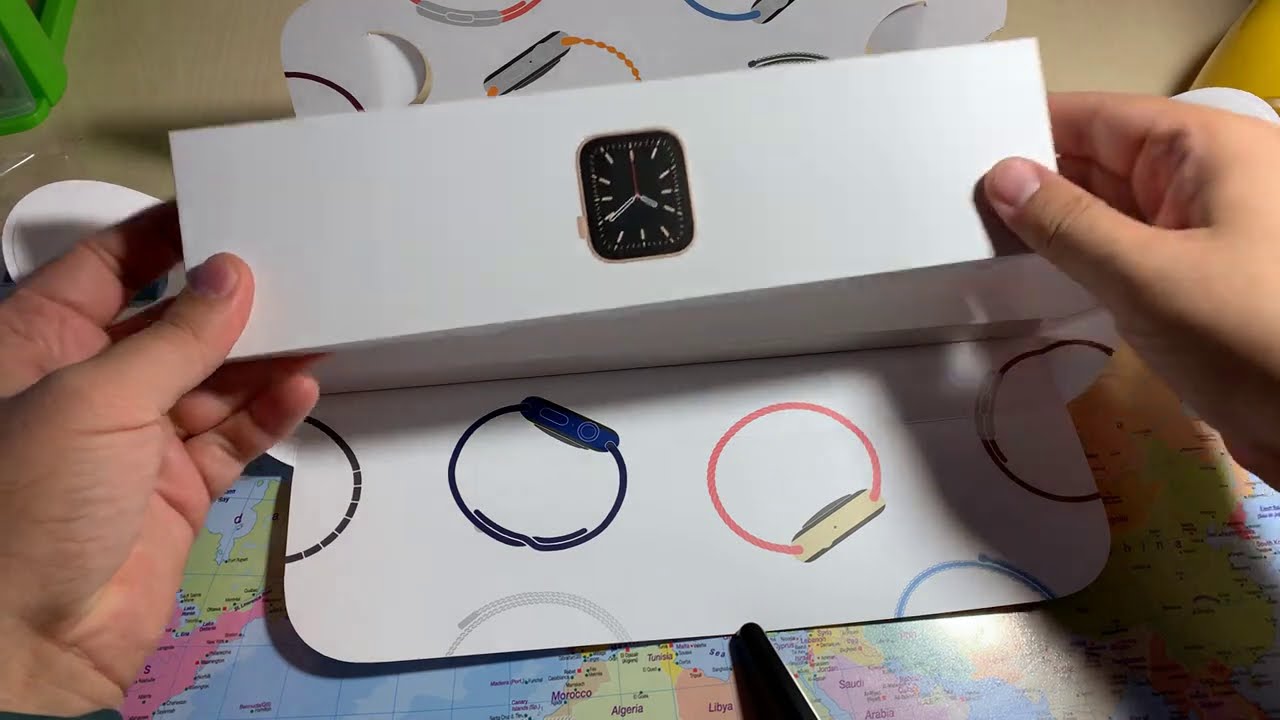 Apple watch series 6: Just a simple unboxing. (Gold)