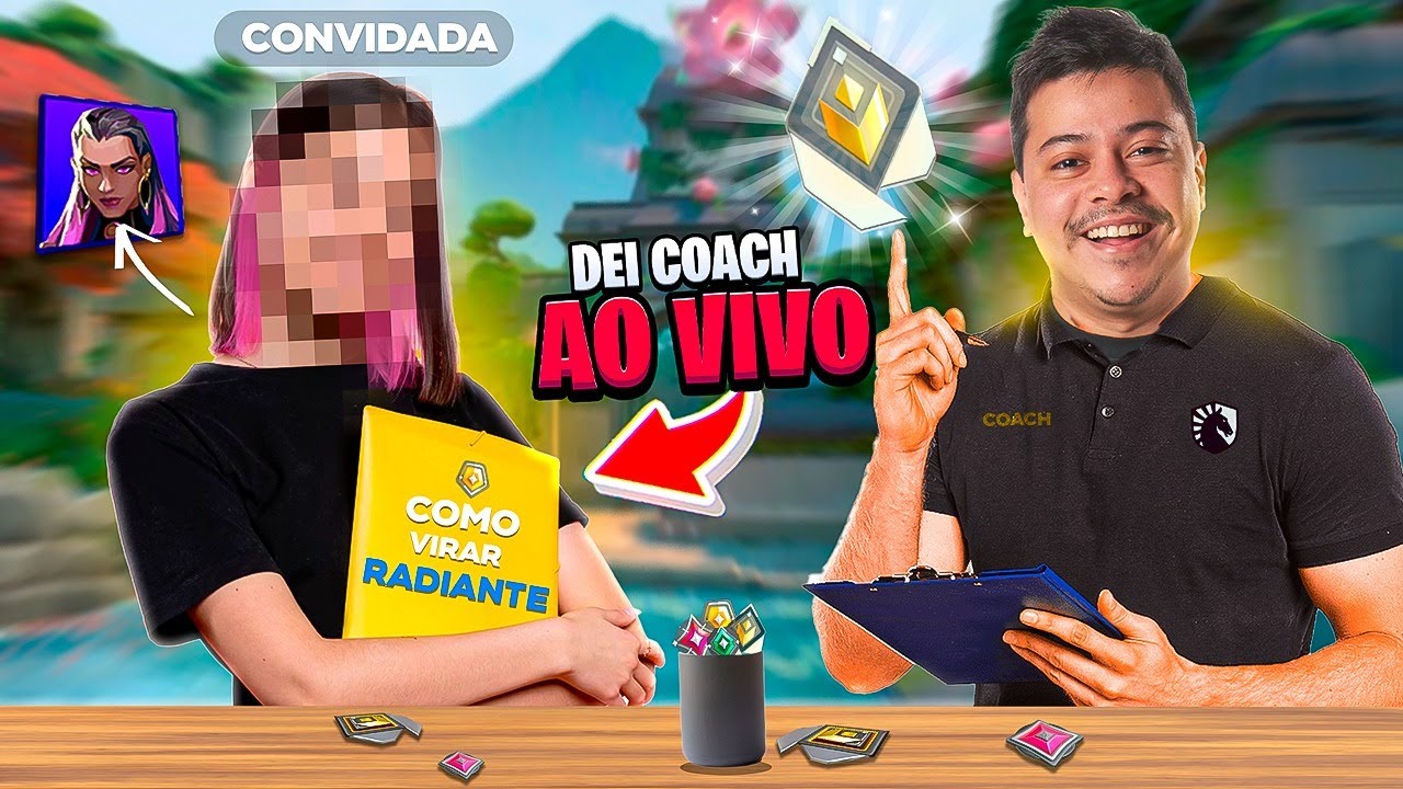 DEI COACH PRESENCIAL PRA UMA SUB PLATINA COM MUITA MIRA!!