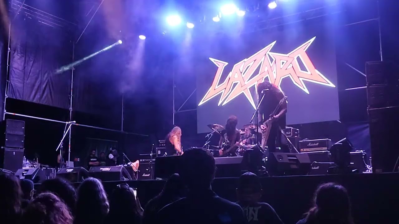Lázaro Thrash Furia metal fest Argentina en Zárate 